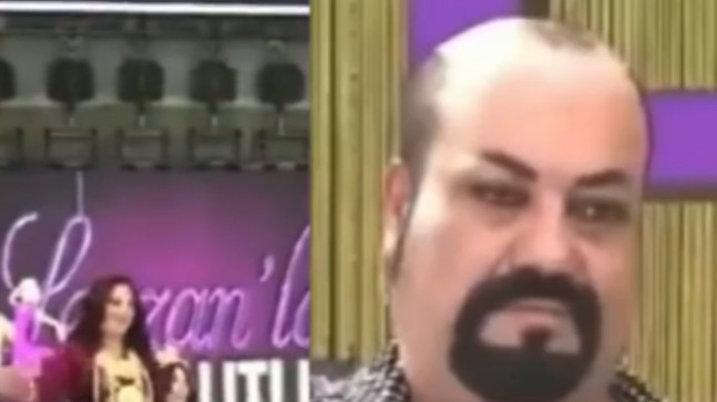 Kobra Murat, peruğunu çıkardı