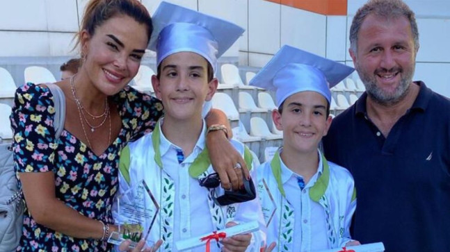 Özlem Yıldız’ın oğlu Demir mezun oldu