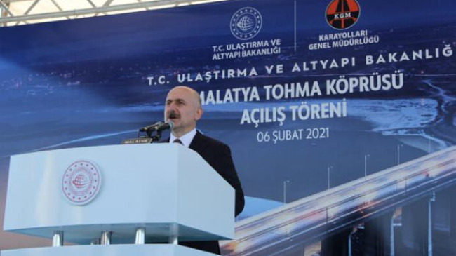 Tohma Köprüsü hizmete açıldı