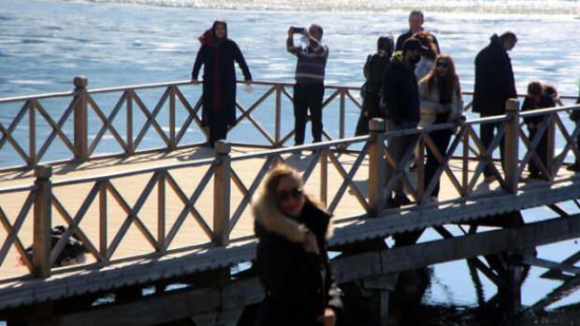 Abant’a yalnızca yabancı turistler girebildi