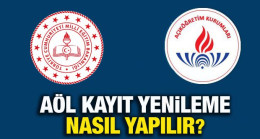 MEB AÖL kayıt yenileme ekranı!  2021 Açık Lise 1. dönem online sınavlar nasıl yapılacak?
