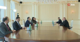 Bakan Bekir Pakdemirli, Azerbaycan Cumhurbaşkanı Aliyev ile görüştü