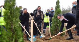 Bursa’da Çanakkale şehitleri anısına 4 bin 92 fidan dikildi