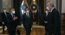 Cumhurbaşkanı Erdoğan, Ali Koç ile bir araya geldi