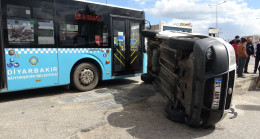 Diyarbakır’da cep yola girmek istedi: 5 kişi yaralandı