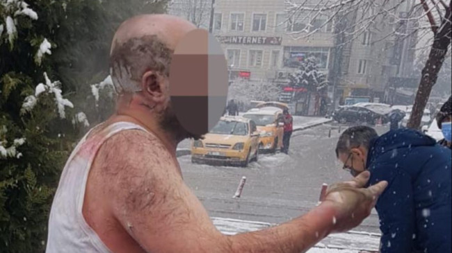 Kayseri’de ailesiyle tartışıp kendini yaktı