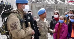 Şırnak’ta öğrenciler, komandolarla buluştu