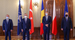 Mevlüt Çavuşoğlu, Romanya Cumhurbaşkanı Iohannis ile görüştü