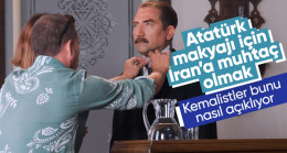 Oyuncu Yiğit Özşener, Atatürk makyajı yaptırmak için İran’ın yolunu tuttu