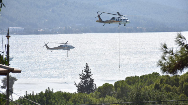 Bodrum’da çıkan orman yangını kontrol altına alındı